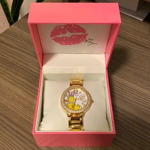 Betsey Johnson Rubber Ducky Watch